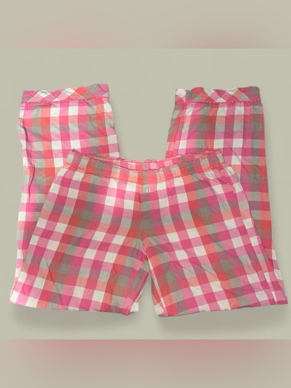 Victoria's Secret Pink Plaid Girls Pajama Pants